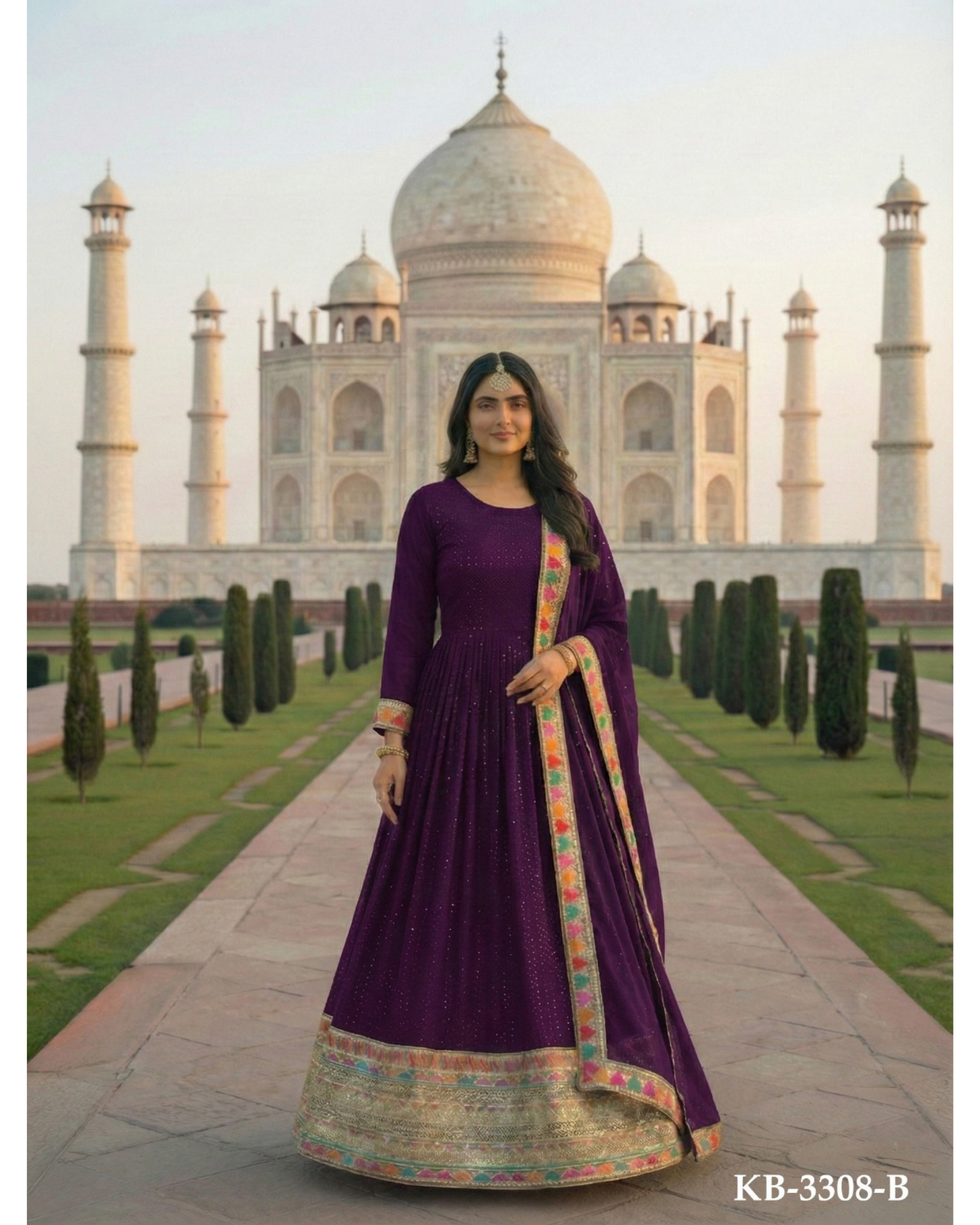 Georgette Gown