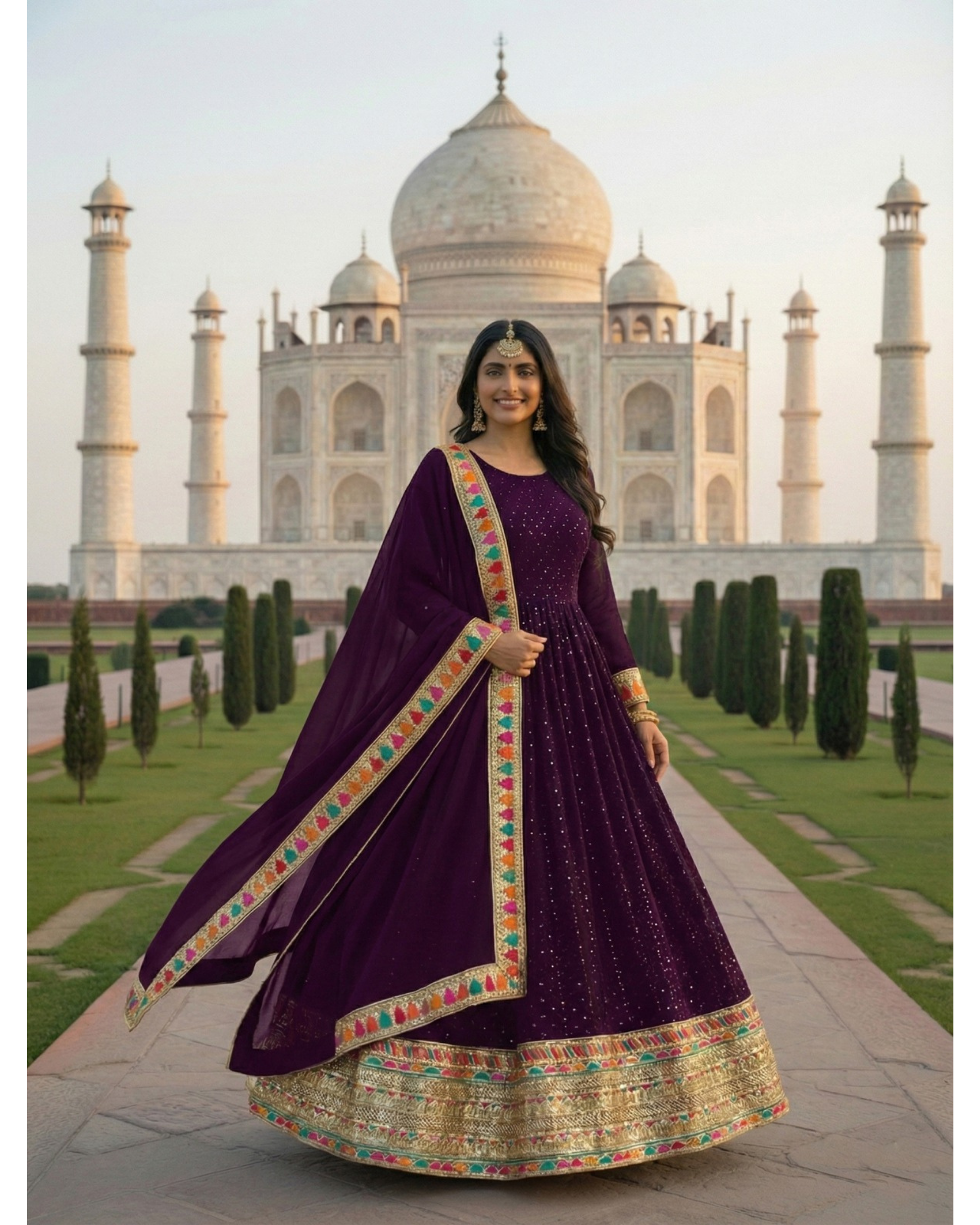 Georgette Gown