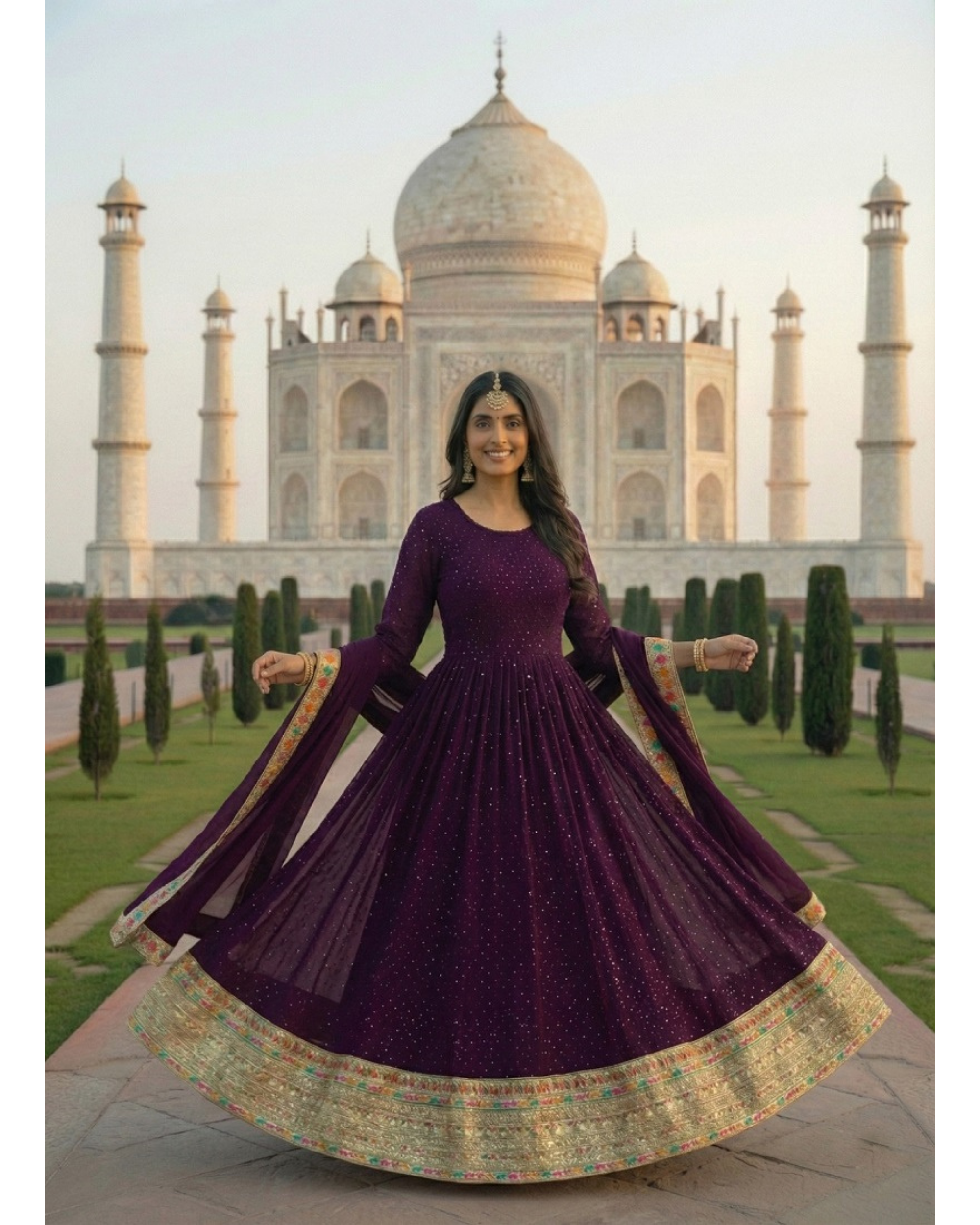 Georgette Gown